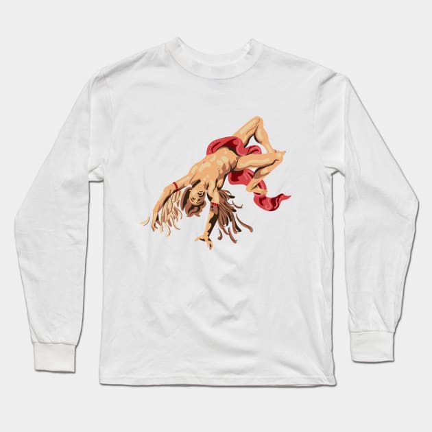 The Fall of Icarus Long Sleeve T-Shirt by GreissDesign